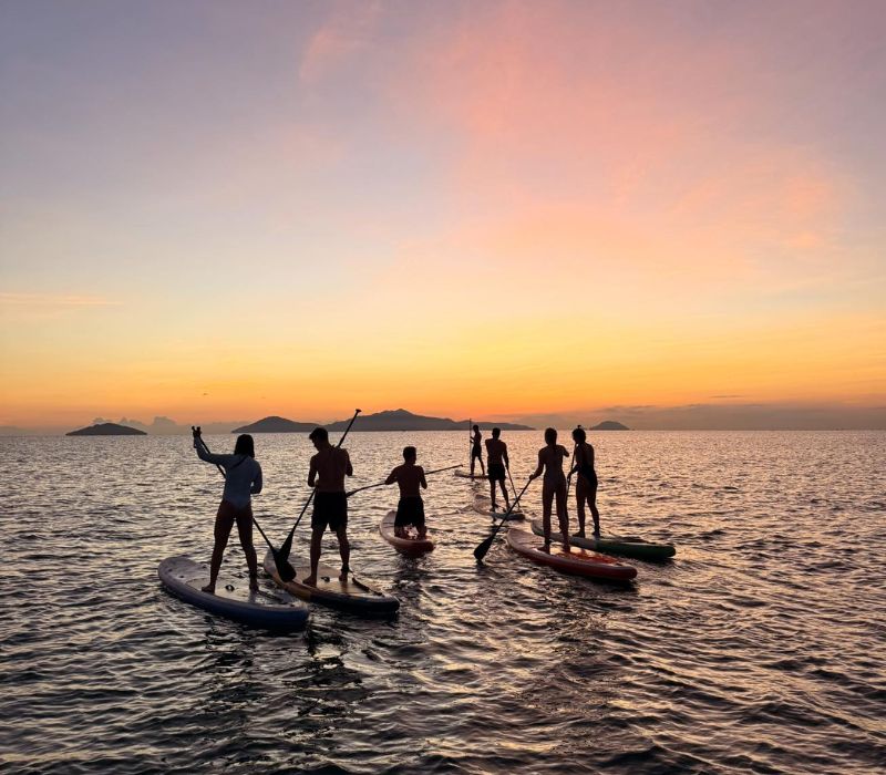 Chèo SUP Hội An: Nhật ký những buổi sớm mai lênh đênh trên sóng nước