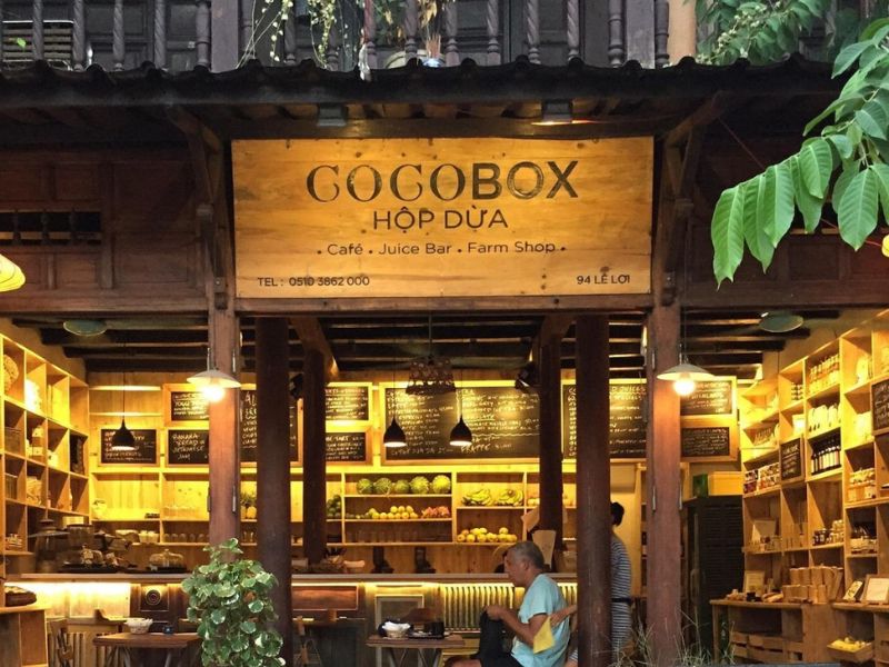 Trải nghiệm Cocobox Hội An: Cafe, juice bar và farm shop
