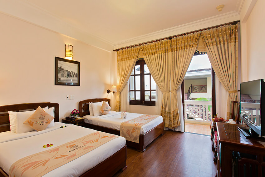 Lotus Hội An Boutique Hotel & Spa - Sự kết hợp hài hòa giữa nét kiến trúc Việt-Pháp