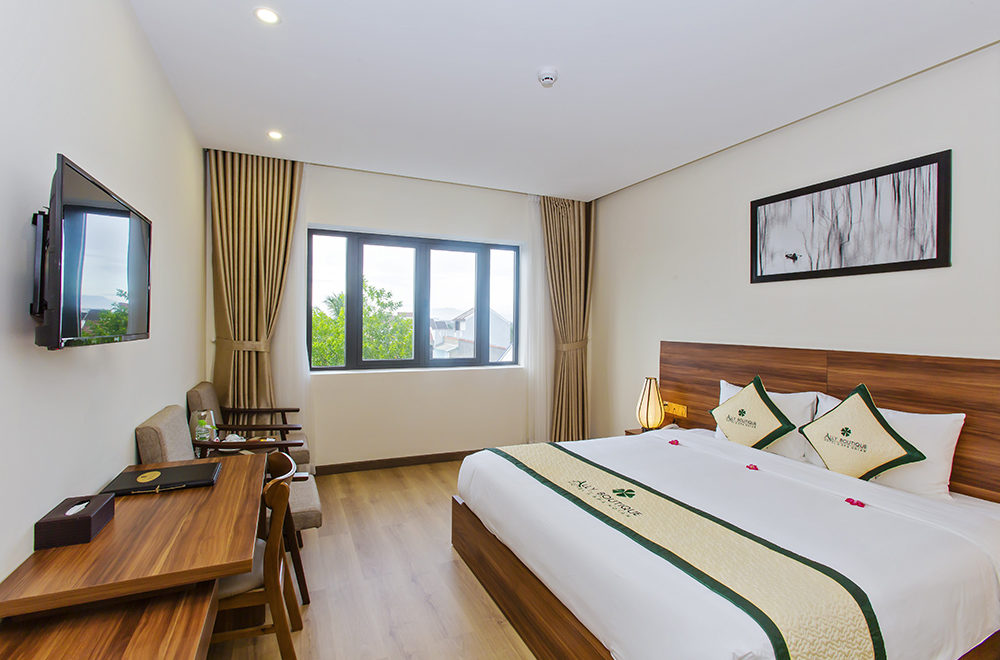 Ally Beach Boutique Hotel Hoi An - Vẻ đẹp nội thất tối giản của khách sạn 4 sao Hội An